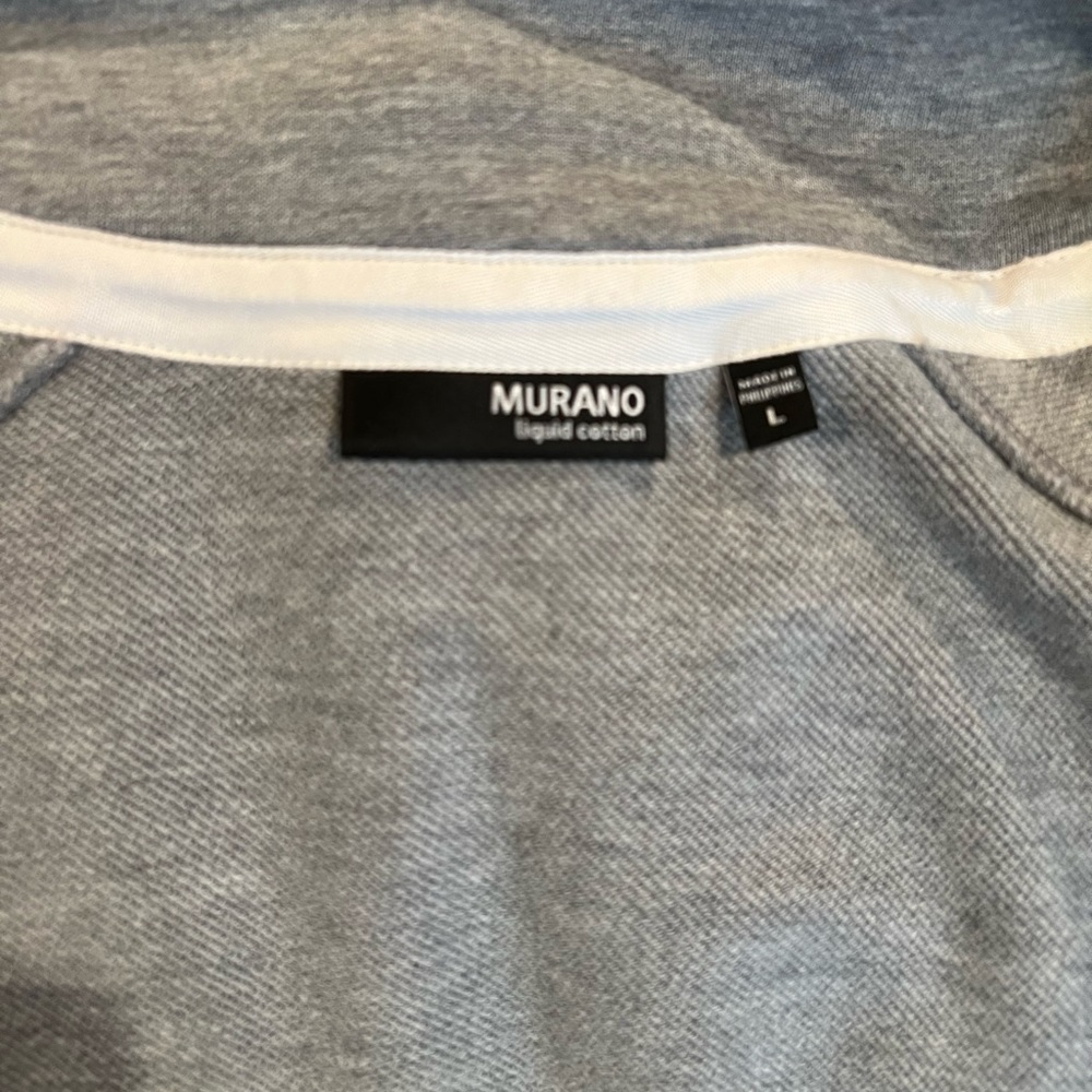 Murano Mens Button Up Fleece Sweater #481 - Picture 3 of 6